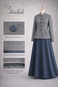 Ensemble élégant  – Jupe longue & veste structurée BORDAH