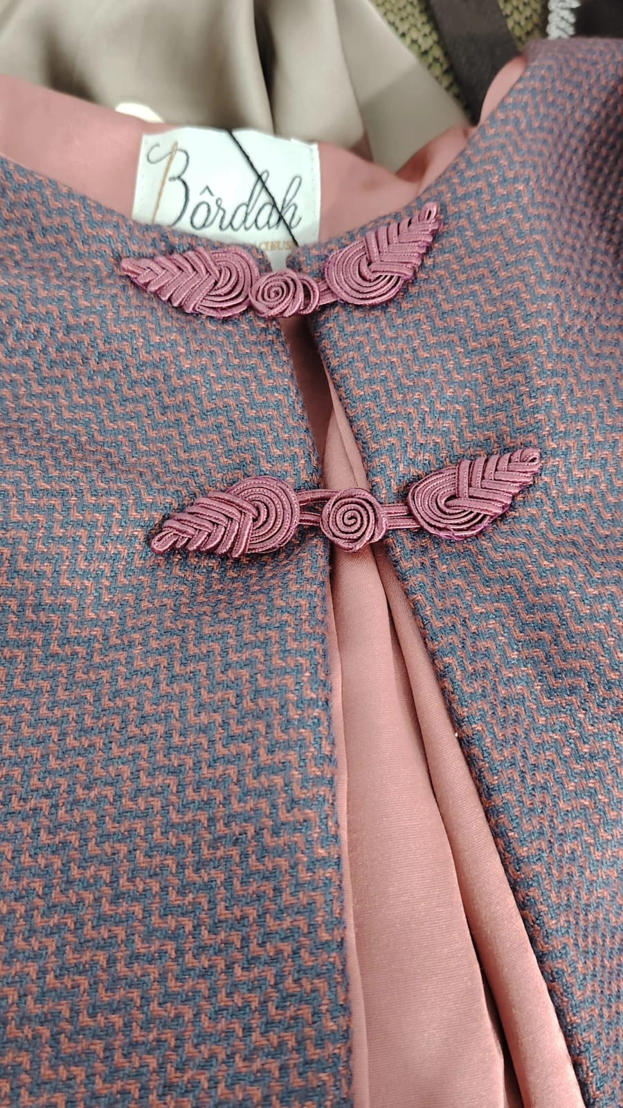 Kimono Beldi Tissu d'Inde Doublure Satin – Brandebourgs Artisanaux | Bordah