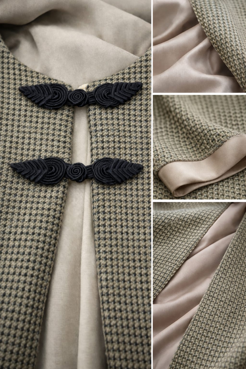 Kimono Beldi Tissu d'Inde Doublure Satin – Brandebourgs Artisanaux | Bordah