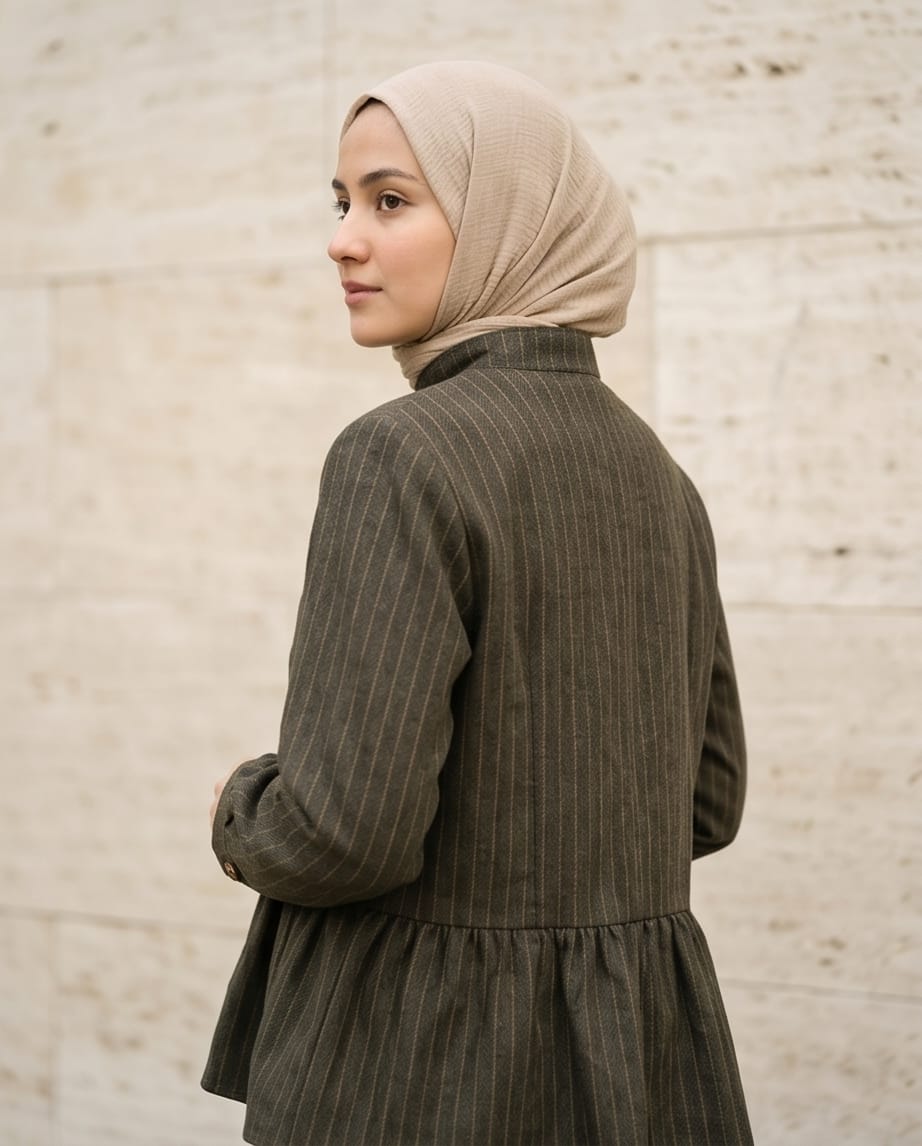 Ensemble élégant  – Jupe longue & veste structurée BORDAH