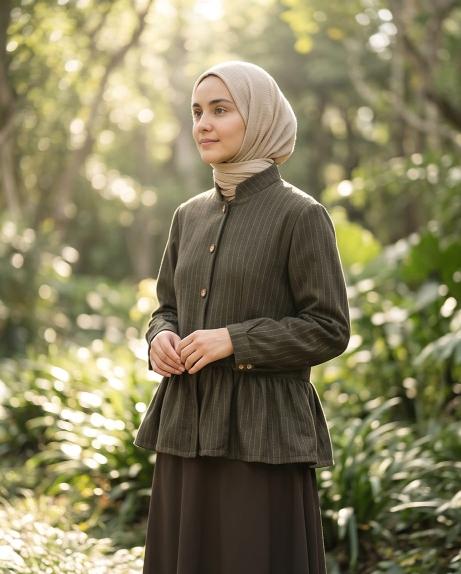 Ensemble élégant  – Jupe longue & veste structurée BORDAH