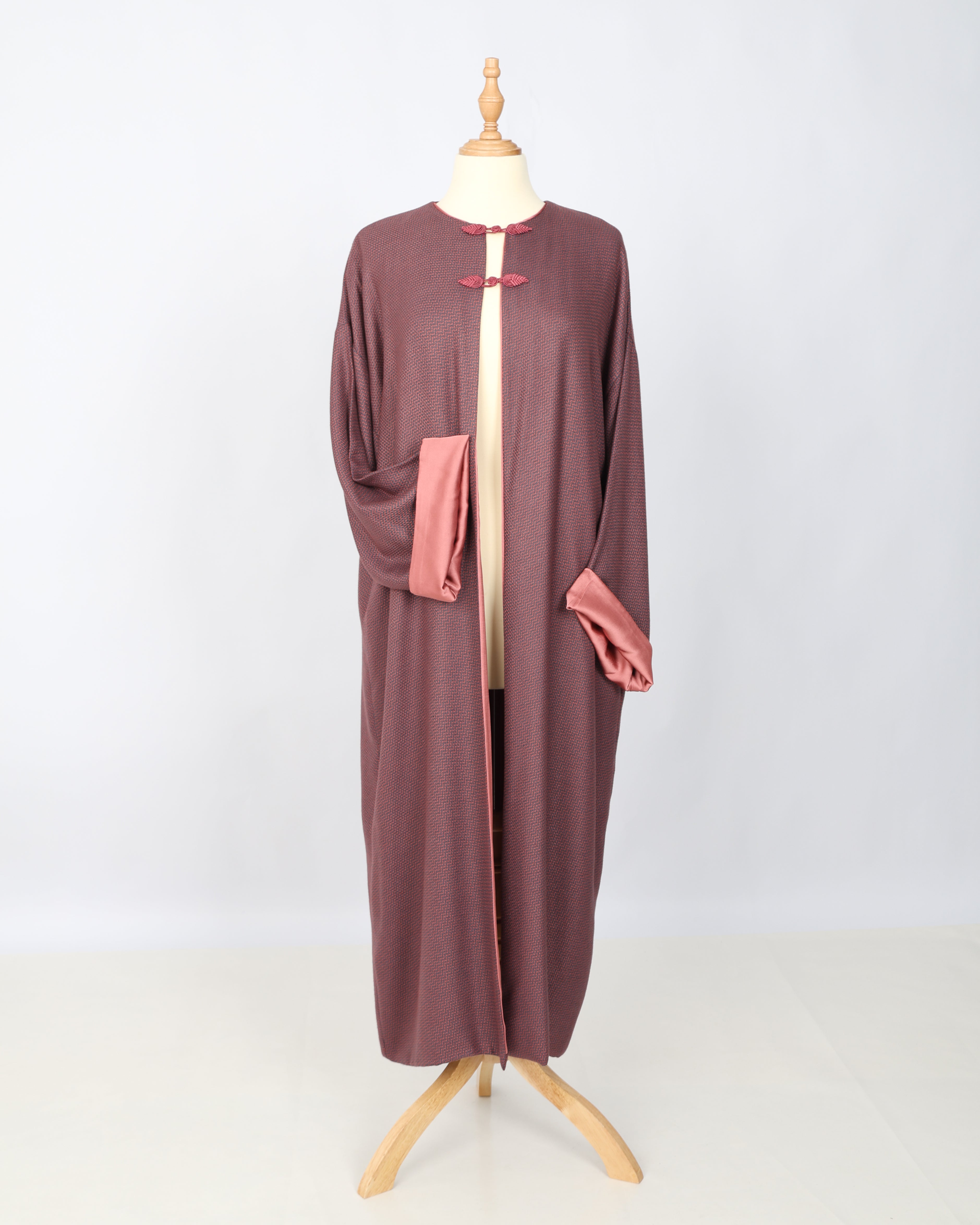 Kimono Beldi Tissu d'Inde Doublure Satin – Brandebourgs Artisanaux | Bordah